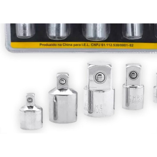 Jg Adaptador P/Soquete C/05 1/4A3/4 9Od Jg Adaptador P/Soquete C/05 1/4A3/4 9Od