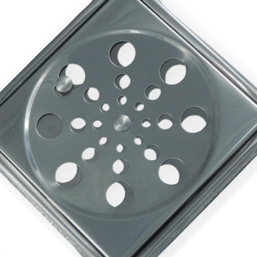 Grelha Aco Inox Overti C/Cax Qud.10 Grelha Aco Inox Overti C/Cax Qud.10