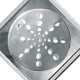 Grelha Aco Inox Overti C/Cax Qud.15 Grelha Aco Inox Overti C/Cax Qud.15