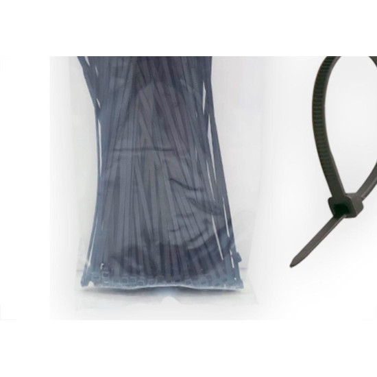 Abracadeira Nylon Rexon.3,6X250 C/100 Pto Abracadeira Nylon Rexon.3,6X250 C/100 Pto