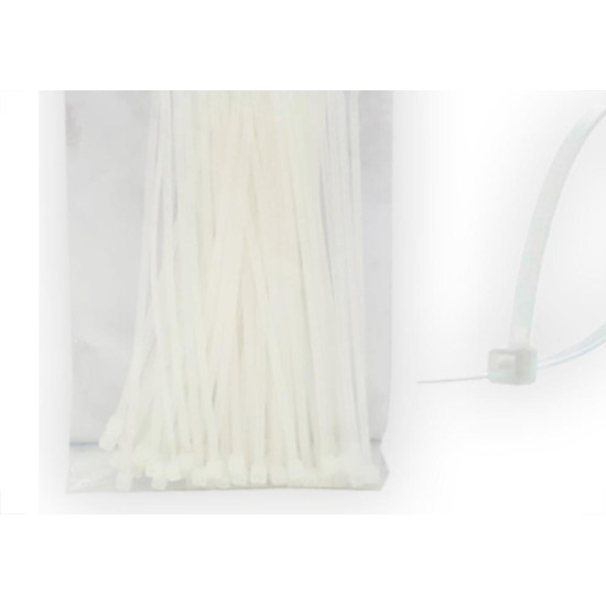 Abracadeira Nylon Rexon 2,5X100 C/100 Bca Abracadeira Nylon Rexon 2,5X100 C/100 Bca