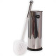 Escova Sanitaria C/Base Inox-Ck745 Escova Sanitaria C/Base Inox-Ck745
