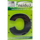 Letra Lubian 3D Preta Abs C 10Cm Letra Lubian 3D Preta Abs C 10Cm