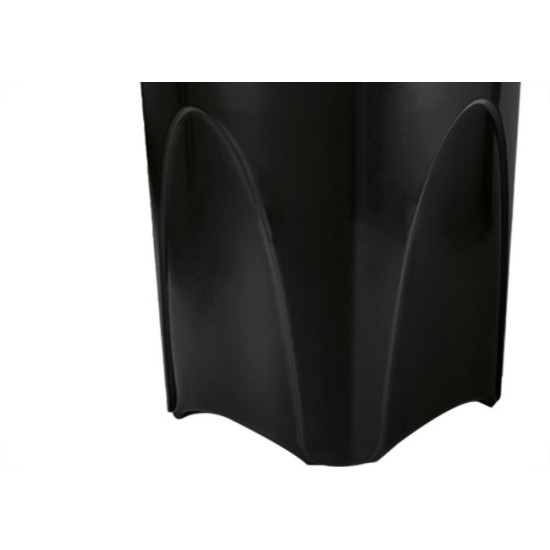 Cesto Lixo Injepl.Rd.Black 60L-242 Cesto Lixo Injepl.Rd.Black 60L-242