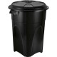 Cesto Lixo Injepl.Rd.Black 100L Cesto Lixo Injepl.Rd.Black 100L