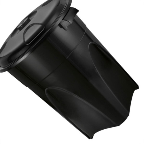 Cesto Lixo Injepl.Rd.Black 100L Cesto Lixo Injepl.Rd.Black 100L
