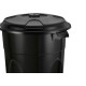 Cesto Lixo Injepl.Rd.Black 100L Cesto Lixo Injepl.Rd.Black 100L