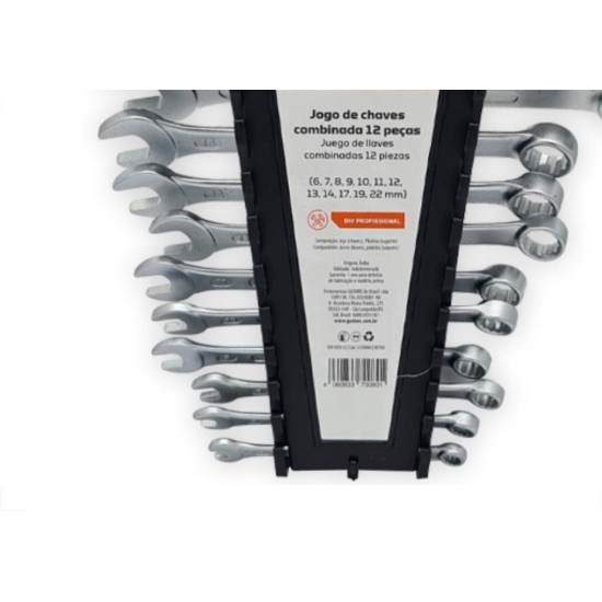 Jg Chave Combinada Robust 6 A 22(12P) Jg Chave Combinada Robust 6 A 22(12P)