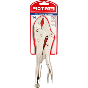 Alicate Pressao Emtop Curvo 10''