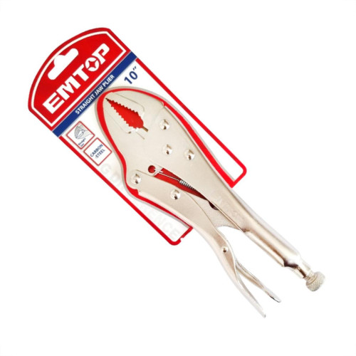 Alicate Pressao Emtop Reto 10'' Alicate Pressao Emtop Reto 10''