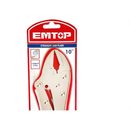 Alicate Pressao Emtop Reto 10'' Alicate Pressao Emtop Reto 10''