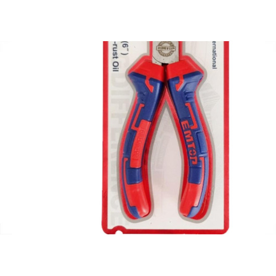 Alicate Bico 6'' Pvc Emtop Alicate Bico 6'' Pvc Emtop