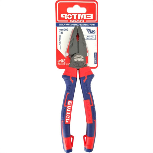 Alicate Pvc Universal Industrial Emtop 8'' Alicate Pvc Universal Industrial Emtop 8''