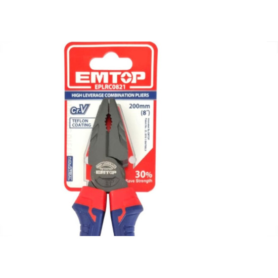 Alicate Pvc Universal Industrial Emtop 8'' Alicate Pvc Universal Industrial Emtop 8''