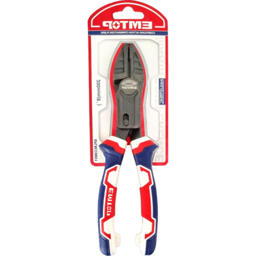 Alicate Pvc Universal Multiuso Ind.Emtop 8'' Alicate Pvc Universal Multiuso Ind.Emtop 8''