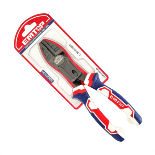 Alicate Pvc Universal Multiuso Ind.Emtop 8'' Alicate Pvc Universal Multiuso Ind.Emtop 8''
