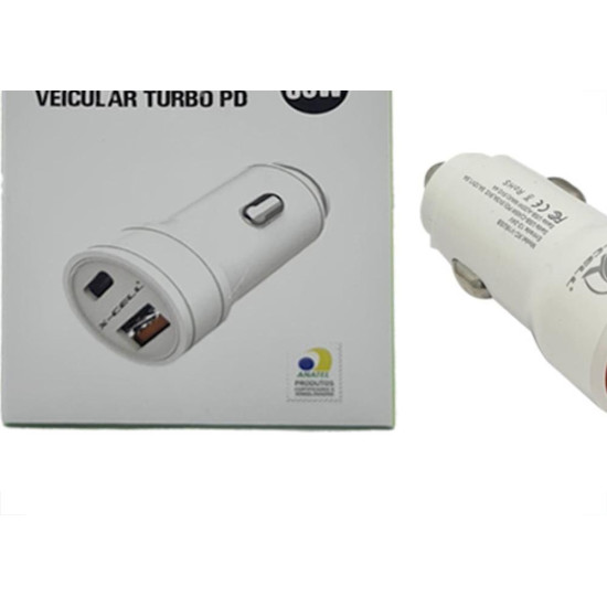 Carregador Veicular Flex-Pd45W