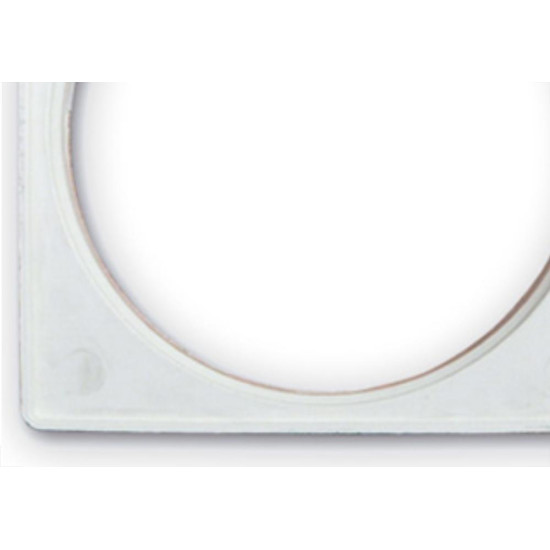 Porta Grelha Grap Quadrada Bca 150 - Kit C/6 UN