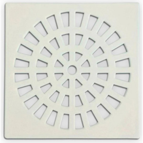 Grelha Plast.Quadr.Branca 100 Grap - Kit C/6 UN Grelha Plast.Quadr.Branca 100 Grap - Kit C/6 UN