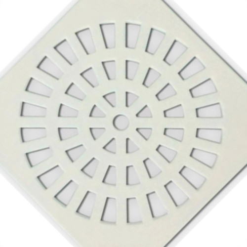 Grelha Plast.Quadr.Branca 100 Grap - Kit C/6 UN Grelha Plast.Quadr.Branca 100 Grap - Kit C/6 UN