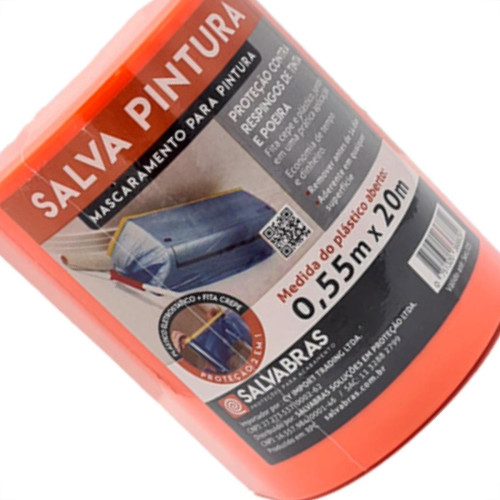 Fita Salva Pint.0,55Mt X 20Mt C/Ap Fita Salva Pint.0,55Mt X 20Mt C/Ap
