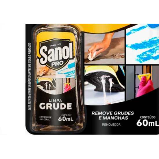 Limpa Grude Sanol Pro 60Ml