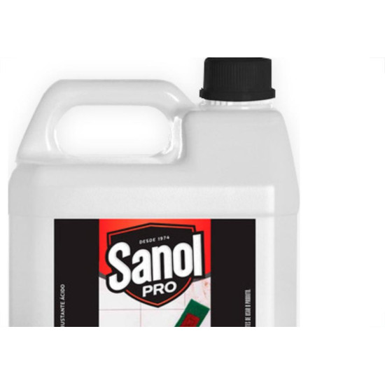 Limpador Pos-Obra Sanol Pro 5Lt