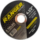 Disco Ranger Inox 4.1/2X1.0X7/8 - Kit C/10 UN Disco Ranger Inox 4.1/2X1.0X7/8 - Kit C/10 UN