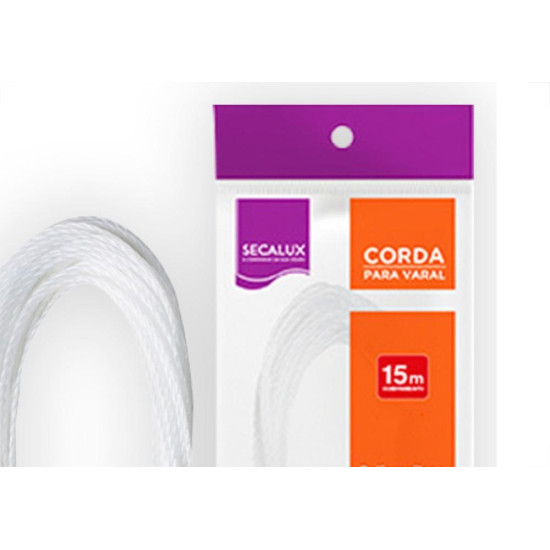 Corda Varal Secalux Polip N3 15Mt Corda Varal Secalux Polip N3 15Mt
