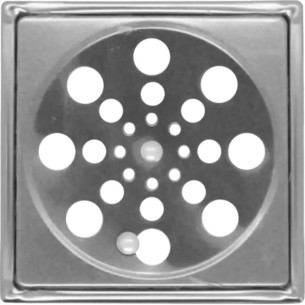 Grelha Aco Inox Tecnotr Qdr.10 C/Cx