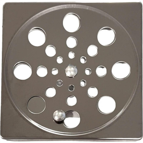 Grelha Aco Inox Tecnotr Qdr.15 C/F Grelha Aco Inox Tecnotr Qdr.15 C/F