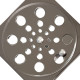 Grelha Aco Inox Tecnotr Qdr.15 C/F Grelha Aco Inox Tecnotr Qdr.15 C/F