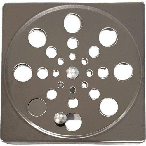 Grelha Aco Inox Tecnotr Qdr.10 C/F Grelha Aco Inox Tecnotr Qdr.10 C/F