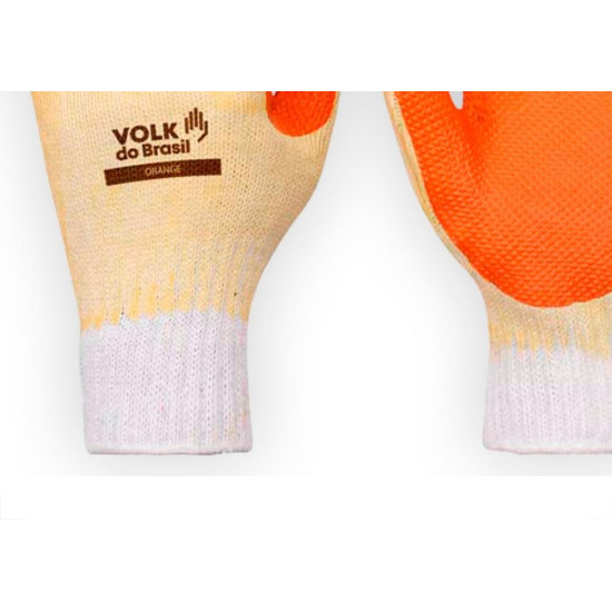 Luva Malha Emborr.Orange Volk, G Luva Malha Emborr.Orange Volk, G
