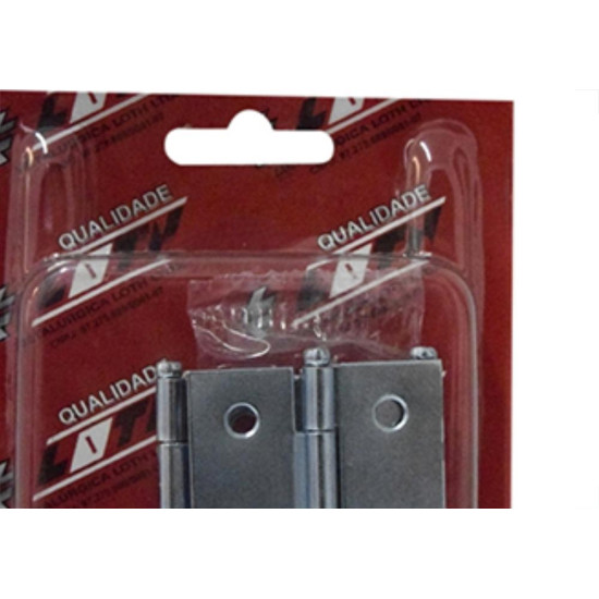 Dobradica P.Solto Loth Zin-2,5'' Blist Dobradica P.Solto Loth Zin-2,5'' Blist