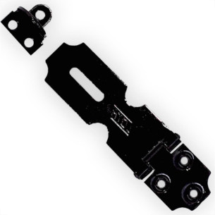 Porta Cadeado Loth Preto 2,5''-60023