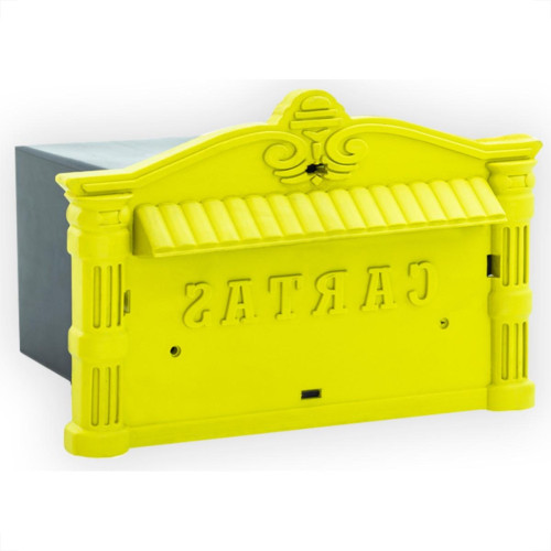 Caixa Carta Thompson Pvc Amarela Caixa Carta Thompson Pvc Amarela