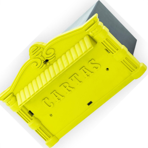 Caixa Carta Thompson Pvc Amarela Caixa Carta Thompson Pvc Amarela