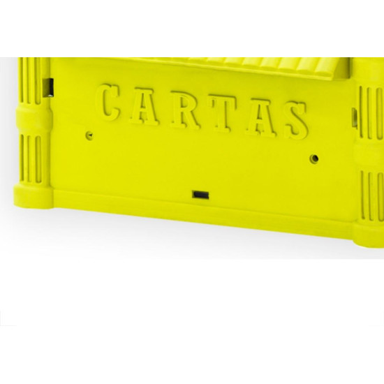 Caixa Carta Thompson Pvc Amarela Caixa Carta Thompson Pvc Amarela
