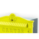 Caixa Carta Thompson Pvc Amarela Caixa Carta Thompson Pvc Amarela