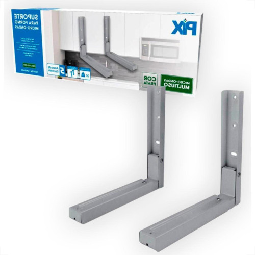 Suporte P/Forno Microond.Pix Prata