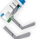 Suporte P/Forno Microond.Pix Prata