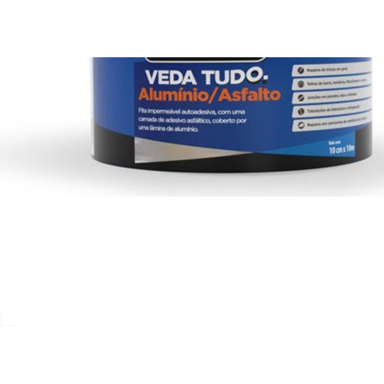 Fita Adesiva Multuso Bautech 10Cmx10M