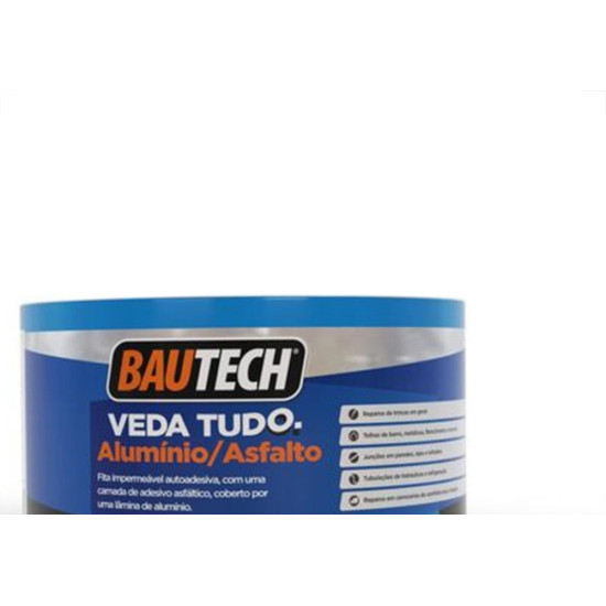 Fita Adesiva Multuso Bautech 10Cmx10M