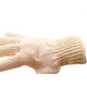 Luva Malha Acrilon Lisa Bege -14219 - Kit C/10 PR Luva Malha Acrilon Lisa Bege -14219 - Kit C/10 PR