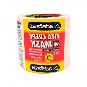 Fita Crepe Adelbras 710 48Mm X 50Mt . / Kit C/ 2 Rolos