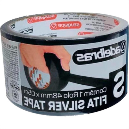 Fita Adesiva Silvert Adelb 48X05M Pta