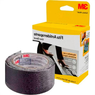 Fita Antiderrapante 3M Int.5M - Preta