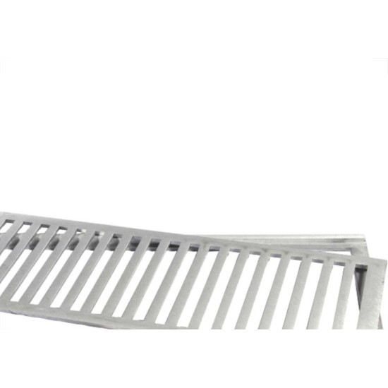 Grelha Aluminio C/P.Grelha Acven 10X 50