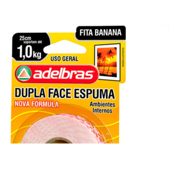 Fita Dupla Face Esp.Adel.19X2,0 Fxpro Fita Dupla Face Esp.Adel.19X2,0 Fxpro